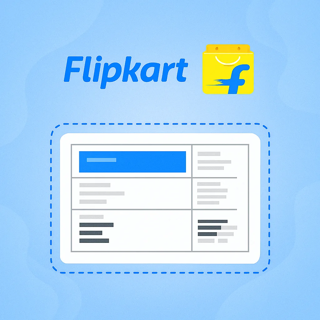 Flipkart label