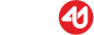 PDF4u logo in white